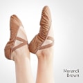 Miniatyrbillede 3 af 5: Balletsko til kvinder, dans, voksne, børn, balletsko med blød sål, professionelle danse træningssko i kanvas til ballet New arrivalA 37