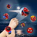 Miniatyrbild 3 av 3: Kids Watch,Projector Digital Wrist Watch,Cartoon Projection Watch, Kids Projector Watch with 20 Projection Patterns,Projector Spiderman Watch for K qd