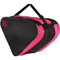 Miniatyrbilde 5 av 8: Hockey Skate Bag Triangle Mesh Skate Bag med glidelås Stor kapasitet 3 lag for oppbevaring qd