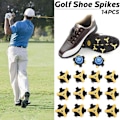 Miniatyrbillede 3 af 5: Kaesi 14 stk. Golfsko Spikes Hurtig Twist Skrue Knopper Champ Cleat Udskiftning