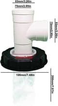 Miniatyrbilde 5 av 5: Ibc Regnfilterdeksel, Vaskbart Nylon Ibc-filter, Ibc Lokkfilterdeksel 163mm/245mm Ibc Regnvannstank