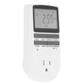 Miniatyrbillede 2 af 5: 15A LCD-display energibesparende timerstikudtag til husholdningsapparater tidsafbryder