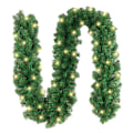 Miniatyrbillede 5 af 5: 2,7m julekrans + 30LED lysdør julerottingfyr Fi