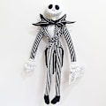 Miniatyrbild 1 av 4: 50cm The Nightmare Before Christmas Jack Skellington Plysch Leksaker Dockor Skelett Jake Plysch Gosedjur För Barn Barn Gåvor
