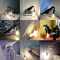 Miniatyrbillede 2 af 4: Moderne Lucky Bird Bordlampe Soveværelse Sengelampe Stue Bordlamper Resin Dyr Livlig Boligindretning Belysningsarmatur Væglampe Table A-EU Plug 220V