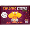 Pikkukuva 1 / 4: Exploding Kittens Party Pack -korttipeli aikuisille, teineille ja lapsille, hauska perhepeli - Venäläinen ruletti -korttipeli