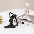 Miniatyrbillede 5 af 5: Halloween Ghost Festival Yoga Skull Figur Dekoration Ornament Skull Håndværk Små Dekorationer C C