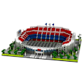 Miniatyrbild 5 av 5: Små Byggklossar för att Montera Världsbyggnadsmodell Pussel Leksak San Siro Football Stadium