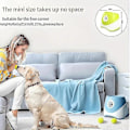 Miniatyrbillede 3 af 5: Automatisk boldkaster til hunde med 3/6/9 bolde, holdbar boldkastemaskine til små og mellemstore hunde Fluorescent 9 Balls