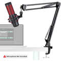Miniatyrbild 3 av 5: Mikrofonstativ - Professionellt stativ för HyperX QuadCast S kondensatormikrofon