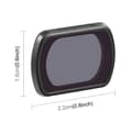 Miniatyrbillede 3 af 5: ND8 Lysreducerende linse til 3 Filter Magnetisk Justerbart Kamerafilter