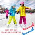 Pikkukuva 4 / 7: Luistimet, 2 kpl, jääkiekkoluistimet, luistimet, luistinsuojat, säädettävät taitoluistelusuojat, tarvikkeet Bluish red qd Bluish red S