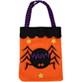 Miniatyrbillede 1 af 5: Halloween Non Woven Tasker Spider Goodie Toes