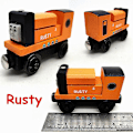 Miniatyrbillede 1 af 4: Thomas og Venner Tog Tankmotor Træ Jernbane Magnet Samle Gave Legetøj Rusty