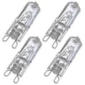 Set med 4 G9-lampor för halogenugn G9 ugn 25W lampa