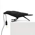 Miniatyrbillede 1 af 4: Moderne Lucky Bird Bordlampe Soveværelse Sengelampe Stue Bordlamper Resin Dyr Livlig Boligindretning Belysningsarmatur Væglampe Table B-EU Plug 220V