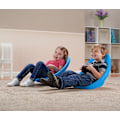 Miniatyrbillede 5 af 5: Små Børn (4-pak, Blå), Stabelbare, Letvægts, & Bærbare, Læsning, Gaming, Tv, Udendørs & Indendørs, 22 kg Max Scoop Rocker Blue 2