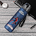 Miniatyrbild 1 av 5: Spiderman Hulk Anime Vattenflaska Iron Man Captain America Pojkar Cartoon Plast Drickkoppar Barn Vuxna Vattenglas 560ml 5