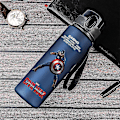 Miniatyrbild 1 av 5: Spiderman Hulk Anime Vattenflaska Iron Man Captain America Pojkar Cartoon Plast Drickkoppar Barn Vuxna Vattenglas 560ml 7