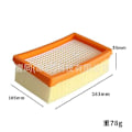 Miniatyrbillede 2 af 5: 3 stk. Udskiftningsfilter til støvsuger til Karcher fladplisseret Mv4 Mv5 Mv6 Wd4 Wd5 Wd6 P Premium W