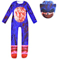 Miniatyrbild 1 av 4: Halloween-kostym Sonic Semesterfest Karaktärsmodell Jumpsuit 1930 120cm