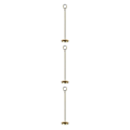 Miniatyrbillede 1 af 4: 1/2/3/5 Bordnummerholder i rustfrit stål Skiltholder Fotostativ Til Gold 25cm 3PCS