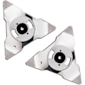 Miniatyrbild 1 av 2: 2-pack ersättningsblad för Robomow robotgräsklippare RS TS MS RC TC MC modeller i rostfritt stål - ZCL1616