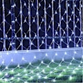 Pikkukuva 1 / 5: Led-verkkovalot Ip65 6mx4m 3mx2m Led Joustava Verkko Keijuvalot 880led 200led Verkkovalo White