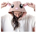 Miniatyrbild 4 av 5: Unisex Vuxen Onesie Pyjamas Djur En Delig Halloween Kostym Julsovkläder Jumpsuit Squirrel L