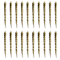 Miniatyrbillede 1 af 5: Istaphæng Dekorativt juletræ Transparent istapper gold