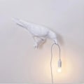 Miniatyrbillede 1 af 4: Moderne Lucky Bird Bordlampe Soveværelse Sengelampe Stue Bordlamper Resin Dyr Livlig Boligindretning Belysningsarmatur Væglampe Left - Wall-a-EU Plug 110V
