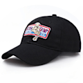 Pikkukuva 1 / 4: 1994 Bubba Gump Shrimp Co. Snapback -lippis Forrest Gump -asu Cosplay Kirjailtu Snapback -lippis Unisex Säädettävä Kesälippis 1 kpl Baseball Cap Black