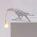 Miniatyrbillede 1 af 4: Moderne Lucky Bird Bordlampe Soveværelse Sengelampe Stue Bordlamper Resin Dyr Livlig Boligindretning Belysningsarmatur Væglampe Table B-a-EU Plug 220V