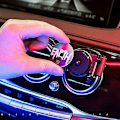 Miniatyrbild 3 av 5: Ny skivspelardesign Bilparfymklämma Luftfräschare Auto Air Vent Doft Diffuser Default
