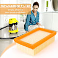 Pikkukuva 3 / 5: 3 kpl Pölynimurin Suodattimen Vaihto Karcher Litteä-laskostettu Mv4 Mv5 Mv6 Wd4 Wd5 Wd6 P Premium W