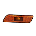 Miniatyrbillede 1 af 5: Front Blinklys Sideblinklys Indikator Lampe Lygtehus Venstre 30744360 til S80 2002-2006 Amber