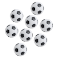 Miniatyrbillede 2 af 8: 8 stk. Mini Bordfodboldbolde 32mm Børn Fodboldspil Maskine Tilbehør qd 0.2