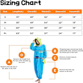 Miniatyrbild 5 av 5: Unisex Vuxen Onesie Pyjamas Djur En Delig Halloween Kostym Julsovkläder Jumpsuit Aliens M