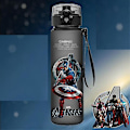 Miniatyrbild 1 av 5: Spiderman Hulk Anime Vattenflaska Iron Man Captain America Pojkar Cartoon Plast Drickkoppar Barn Vuxna Vattenglas 560ml 23