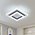 Miniatyrbilde 1 av 5: LED Taklampe, 24W Moderne Taklampe, Firkantede LED Taklamper For Soverom Gang Kontor Kit