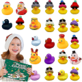 Miniatyrbild 5 av 5: Gummi Anka Advent 2023, Advent 2023 Barn, Advent Anka Bad Till 03(24 ducks)