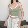 Miniatyrbild 2 av 3: 2023 Kläder Y2k Korsett Crop Top Cyber ​​Baby Tee Streetwear Gotisk Estetisk Grunge Fairy Core Ropa Sommar style 9 S