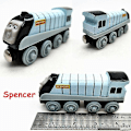Miniatyrbillede 1 af 3: Thomas og Venner Tog Tankmotor Træ Jernbane Magnet Samle Gave Legetøj Spencer