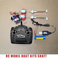 Miniatyrbilde 3 av 4: RC Båt Modell Båtsett Aksel+sokkel+motor+propell+kontroller+mottaker Sett Fk-hhny A set