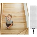 Miniatyrbillede 1 af 2: Skridsikre Strips Til Trapper Transparent Skridsikre Strips Til Trapper 10 Cm X 60 Cm Pakke Med 15