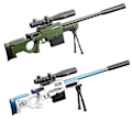 Miniatyrbilde 1 av 5: Nerf Rampage N-strike Elite Leketøysblaster med 18 Dart Trommel Slam Fire for Barn, 100% Ny -wf Army green