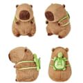 Miniatyrbild 4 av 4: Capybara plyschleksak Simulering Capybara Anime fluffig leksak Kawaii plyschdocka Söta plyschdjur Mjuk docka Plyschdjur Present Barnleksaker Capybara 23cm