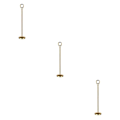 Miniatyrbillede 2 af 4: 1/2/3/5 Bordnummerholder i rustfrit stål Skiltholder Fotostativ Til Gold 25cm 3PCS