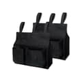 2-pack domarbollväska domarutrustning med 2 sidofickor domarutrustning för baseboll stor softbollbälte extra