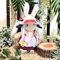Miniatyrbild 4 av 5: Mike Made In Abyss Nanach Plyschleksak Spelkaraktär Nanach Plyschleksak Mjuk Plyschleksak Bra Födelsedagspresent Julgåva Till Barn